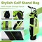 Kids Golf Club Set Junior 5-Piece Driver Iron Putter Stand Bag Blue Green Pink